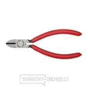 Bočné štípacie kliešte 125 mm KNIPEX 70 01 125 - leštená hlava, plastové puzdrá Náhľad