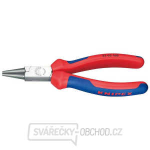 Okrúhle kliešte 160 mm KNIPEX 22 02 160 - leštená hlava, viaczložkové puzdrá gallery main image