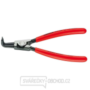 Kleště na pojistné kroužky 125 mm, vnější zahnuté. Knipex 46 21 A01 - DIN 5254 B gallery main image