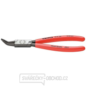 Kliešte na poistné krúžky 180 mm, vnútorné zahnutie 45° Knipex 44 31 J22 Náhľad