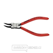 Kliešte na poistné krúžky 140 mm, vnútorne zahnuté 45° Knipex 44 31 J02 gallery main image