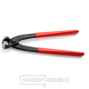 Vystužovacie kliešte 220 mm, Knipex 99 01 220 - DIN ISO 9242 - leštená hlava, plastové puzdrá Náhľad