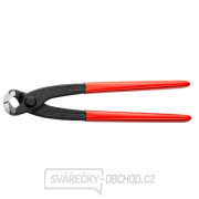 Vystužovacie kliešte 220 mm, Knipex 99 01 220 - DIN ISO 9242 - leštená hlava, plastové puzdrá gallery main image