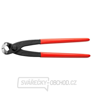 Vystužovacie kliešte 220 mm, Knipex 99 01 220 - DIN ISO 9242 - leštená hlava, plastové puzdrá gallery main image