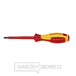 Pozidriv® krížový skrutkovač izolovaný 1 000 V VDE Knipex PZ2 gallery main image