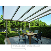 Hliníková pergola SKYLUX CLIMALUX 5,0 x 4,0 m antracit + čirý PC LG2210 Náhled