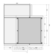 Obdelníkový bazén KARIBU model 1B (23638) 4,83 x 4,62 m LG3428 Náhled