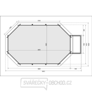 Bazén KARIBU model 4B (23712) 6,1 x 4,0 m LG3457 Náhled