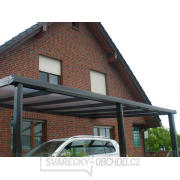 Hliníková pergola SKYLUX CLIMALUX 6,0 x 3,0 m antracit + bronz PC LG3760 Náhled