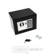 Trezor s kombinovaným a elektronickým zámkom 21x17x17cm (1) Náhľad