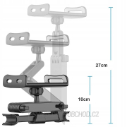 Držiak na tablet/telefón - opierka hlavy (24) Náhľad