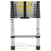 Hliníkový teleskopický rebrík 2,6 m 150 kg (1) Náhľad