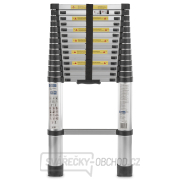 Hliníkový teleskopický rebrík 5 m 150 kg (1) Náhľad