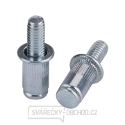 Skrutky nitovacia oceľová sada 25ks, M6x12mm Náhľad