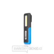 Dielenská lampa 3W+3W LED COB 1200mAh s držiakom a magnetom (48) Náhľad