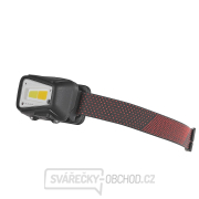 Čelovka so senzorom pohybu LED COB 8W (5W+3W) 1800mAh 520lm IP44 (100) Náhľad