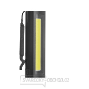 Inšpekčná dielenská lampa s magnetom LED COB 5W + 3W UV laser 800mAh 400lm IP44 (100) Náhľad