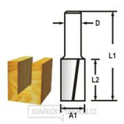 Makita D-47606 Drážkovacia fréza 2 brit 24x 25,4 gallery main image