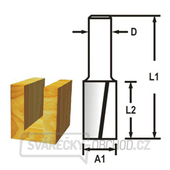 Makita D-47606 Drážkovacia fréza 2 brit 24x 25,4 gallery main image