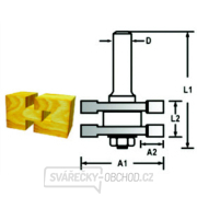 Perová fréza s ložiskom/2v1/Makita D-48935  Náhľad