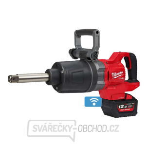 Milwaukee M18 ONEFHIWF1D-121C predĺžený 1" rázový uťahovák (2711 Nm, 12,0 Ah) gallery main image