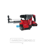 Milwaukee M18 ONEFHXDEL-552C (5,5 Ah) 4-režimové akumulátorové kladivo 26 mm SDS-plus s maticou Fixtec a odsávaním Náhľad