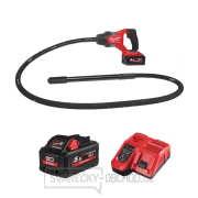 Milwaukee M18 FCVN24-551 (2,4 m) Aku ponorný vibrátor na betón, Aku M18 HB5.5 + M12-18 FC, 4933479600 gallery main image