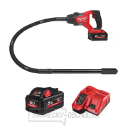 Milwaukee M18 FCVN12-551 (1,2 m) Aku ponorný vibrátor na betón, Aku M18 HB5.5 + M12-18 FC, 4933479597 gallery main image