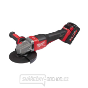 Akumulátorová uhlová brúska 125 mm Milwaukee M18 FHSAG125XPDB-552X s kolískovým spínačom, 2x Aku (18 V, 5,5 Ah),... gallery main image