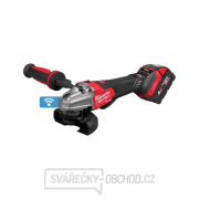 Akumulátorová uhlová brúska 125 mm Milwaukee M18 FSAGSVO125X-502X s kolískovým spínačom, 2x Aku (18 V, 5,0 Ah), 4933493553 Náhľad