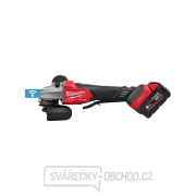 Akumulátorová uhlová brúska 125 mm Milwaukee M18 FSAGSVO125X-502X s kolískovým spínačom, 2x Aku (18 V, 5,0 Ah), 4933493553 Náhľad