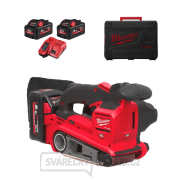 Milwaukee M18 FBTS75-552X pásová brúska s káblom, 75 x 457 mm, 2x Aku (18V, 5,5 Ah), 4933479615 gallery main image