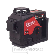 Akumulátorový krížový laser Milwaukee M12 3PL-401C 3X360 (4,0 Ah) Náhľad