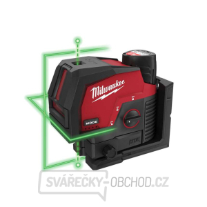 Akumulátorový kombinovaný laser Milwaukee M12 CLLP-301C (3,0 Ah) gallery main image