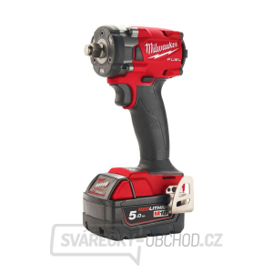 Akumulátorový rázový uťahovač Milwaukee M18 FIW2F12-502X (339 Nm, 5,0 Ah) gallery main image