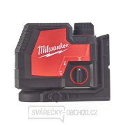 Akumulátorový kombinovaný krížový laser Milwaukee L4 CLLP-301C USB Náhľad