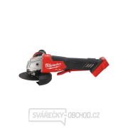 Akumulátorová uhlová brúska 115 mm Milwaukee M18 FSAGV115XPDB-0X s kolískovým spínačom, bez akumulátora, 4933478773 Náhľad