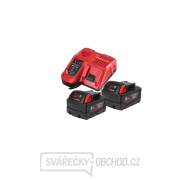 Milwaukee M18 NRGCR-502, 2x batéria M18 B5-CR + nabíjačka M12-18 FC, 4932479831 Náhľad