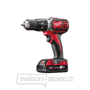 Akumulátorová kompaktná príklepová vŕtačka Milwaukee M18 BPD-202C (2,0 Ah) gallery main image