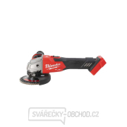 Akumulátorová uhlová brúska 125 mm Milwaukee M18 FSAGV125XB-0X s posuvným spínačom a reguláciou otáčok, bez batérie, 4933478436 Náhľad