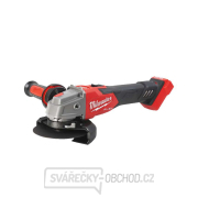 Akumulátorová uhlová brúska 125 mm Milwaukee M18 FSAGV125XB-0X s posuvným spínačom a reguláciou otáčok, bez batérie, 4933478436 Náhľad