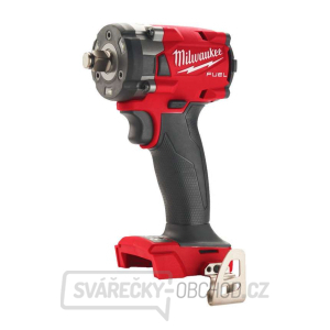 Akumulátorový kompaktný rázový uťahovák 1/2" Milwaukee M18 FIW2P12-0X s aretačným čapom (339 Nm, bez batérie) gallery main image