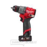 Akumulátorová subkompaktná príklepová vŕtačka Milwaukee M12FPD2-602X, 4933479870 Náhľad