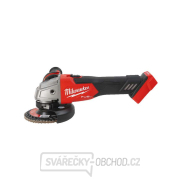 Akumulátorová uhlová brúska 115 mm Milwaukee M18 FSAG115X-0 s posuvným spínačom, bez batérie, 4933478772 Náhľad