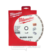 Diamantový brúsny kotúč Milwaukee SUDD 350 mm - tichý Náhľad