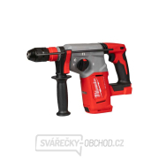 Akumulátorové kladivo Milwaukee M18 BLHX-0X, SDS-Plus 26 mm, so 4 režimami a skľučovadlom FIXTEC™ (bez akumulátora), 4933478891 Náhľad