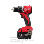 Akumulátorový kompaktný vŕtací skrutkovač Milwaukee M18 BLPDRC-502C (5,0 Ah) Náhľad