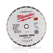 Diamantový kotúč Milwaukee SPEEDCROSS HUDD 350 mm (1 kus), 4932471985 gallery main image