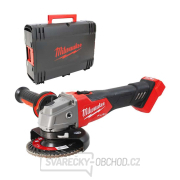 Akumulátorová uhlová brúska 125 mm Milwaukee M18 FSAG125X-0X s posuvným spínačom, bez batérie, + krytka Milwaukee ZADARMO Náhľad