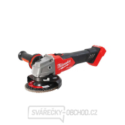 Akumulátorová uhlová brúska 125 mm Milwaukee M18 FSAG125X-0X s posuvným spínačom, bez batérie, + krytka Milwaukee ZADARMO Náhľad